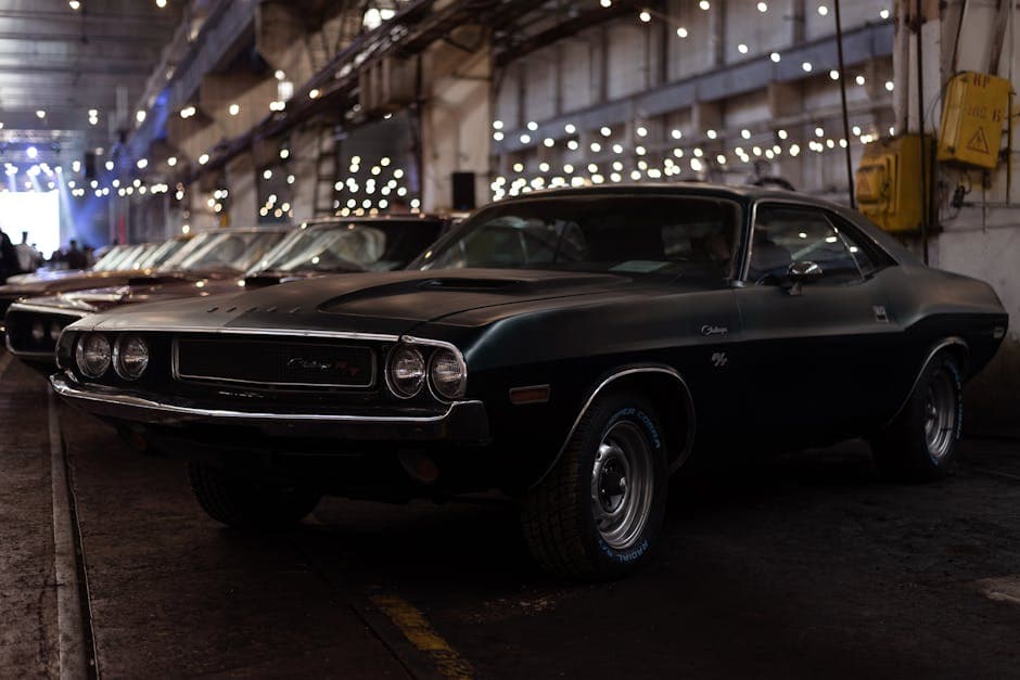 Classic car restoration work